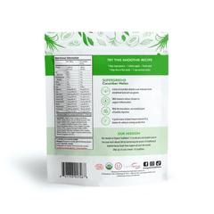Organic Traditions SuperGreens Cucumber Melon 100g