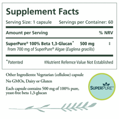 The Synergy Company (Pure Synergy) SuperPure Beta 1,3-Glucan 60s
