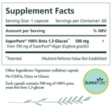 The Synergy Company (Pure Synergy) SuperPure Beta 1,3-Glucan 60s
