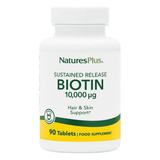 NaturesPlus Sustained Release Biotin 10,000ug 90s