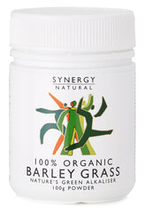 Synergy Natural Barley Grass (100% Organic) 100g