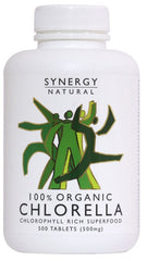 Synergy Natural Chlorella 500mg (100% Organic) 500's