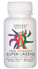 Synergy Natural Super Greens (100% Organic) 100's