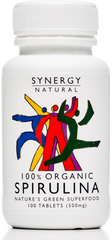 Synergy Natural Spirulina 500mg (100% Organic) 100's