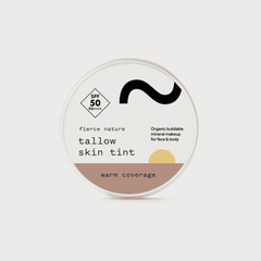 Fierce Nature Tallow Skin Tint - Warm Coverage 50g