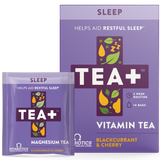 Tea+ (co-branded with Vitabiotics) Tea+ Vitamin Tea Sleep Blackcurrant & Cherry 14's