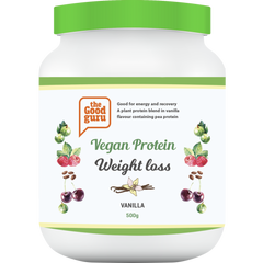 the Good guru Vegan Protein Weight Loss Vanilla 500g