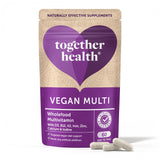 Together Health Vegan Multi Wholefood Multivitamin with D3, B12, K2, Iron, Zinc, Calcium & Iodine 60's