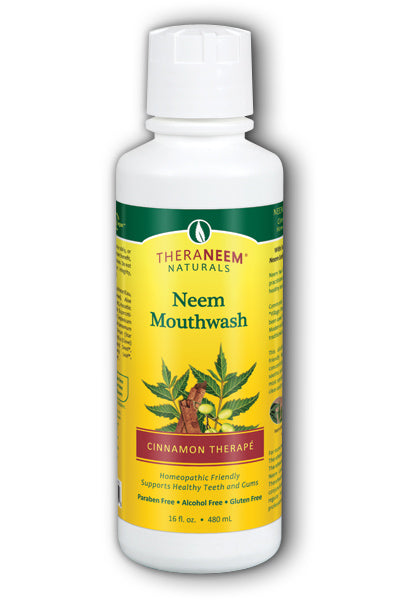 Theraneem Naturals Neem Mouthwash Cinnamon Therape 480ml