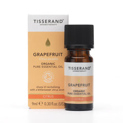 Tisserand Grapefruit Organic Pure Essential Oil 9ml