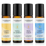 Tisserand Roll-On Wellbeing Pulse Point Roller Ball Collection 4 x 10ml