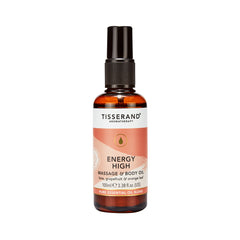 Tisserand Energy High Massage & Body Oil 100ml