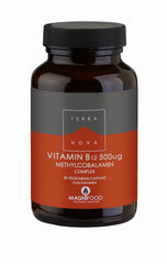 Terranova Vitamin B12 500mcg Methylcobalamin Complex 50's