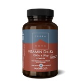 Terranova Vitamin D3 + Vitamin K2 1000iu & 50ug Complex 100's