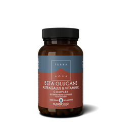 Terranova Beta Glucans Astragalus & Vitamin C Complex 50's