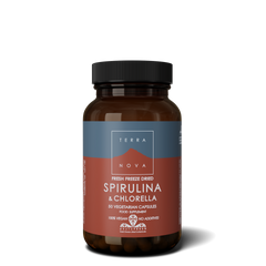 Terranova Spirulina & Chlorella Capsules 50's