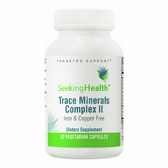 Trace Minerals Complex II (Iron and Copper Free) - 30 Capsules | Seeking Health