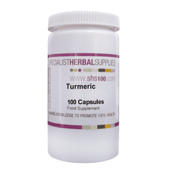 Specialist Herbal Supplies (SHS) Turmeric Capsules 100s