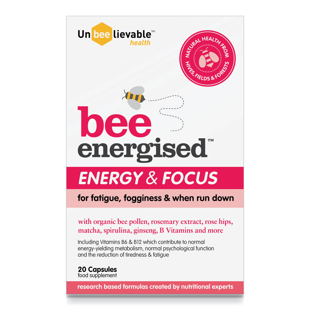 Unbeelievable bee energised Energy & Focus 20's