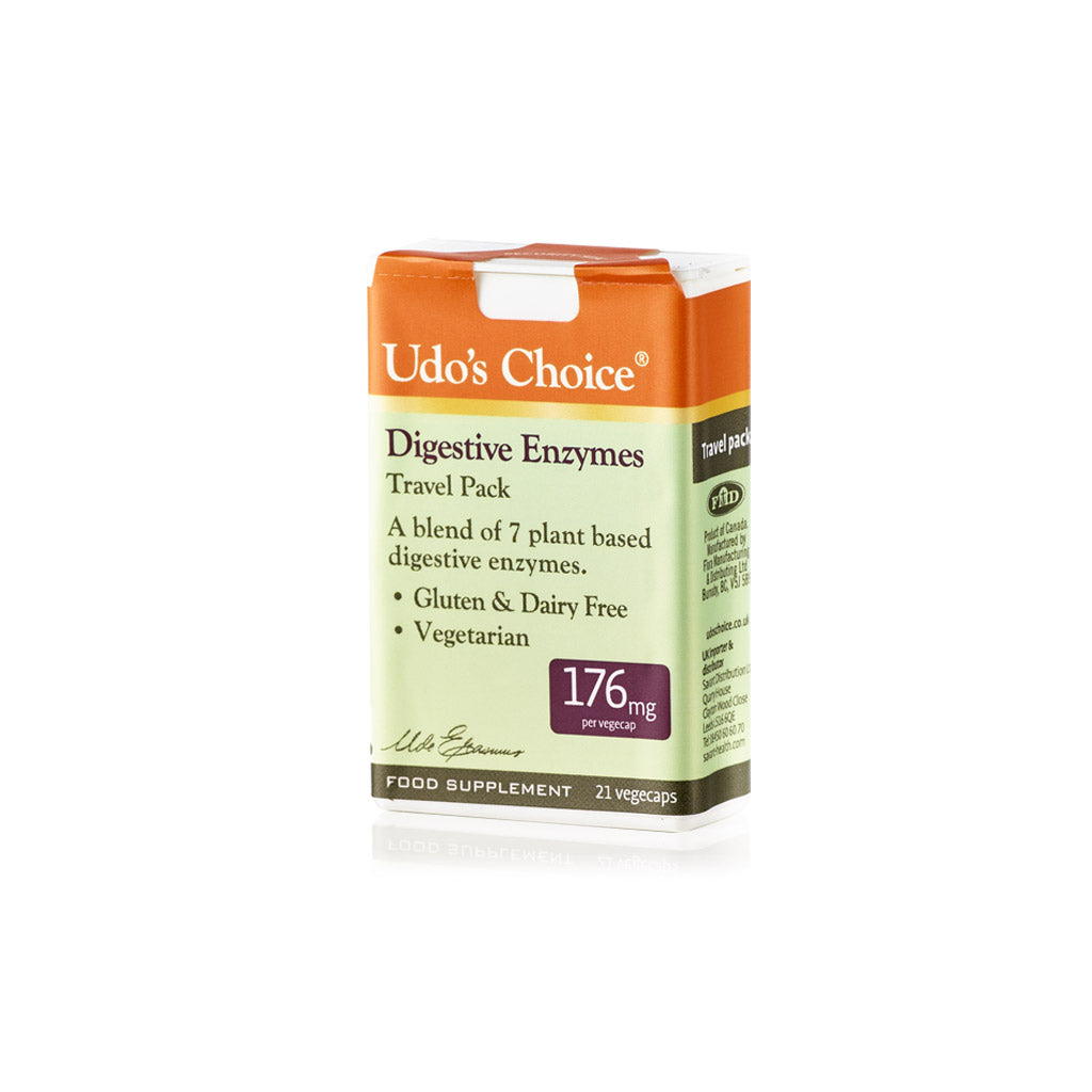 Udo's Choice Digestive Enzyme Blend Travel Pack 21's