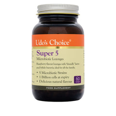 Udo's Choice Super 5 Microbiotic Lozenges 60's