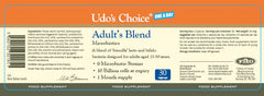 Udo's Choice Adult's Blend Microbiotics 30's
