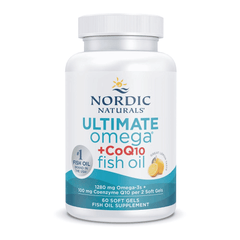 Nordic Naturals Ultimate Omega +CoQ10 Fish Oil 60s