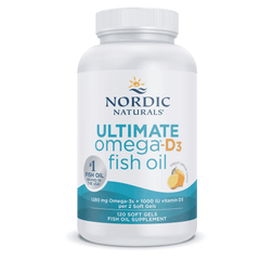 Nordic Naturals Ultimate Omega-D3 Fish Oil 120s