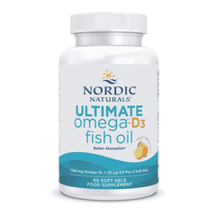 Nordic Naturals Ultimate Omega-D3 Fish Oil 60s