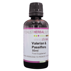 Specialist Herbal Supplies (SHS) Valerian & Passiflora Drops 50ml