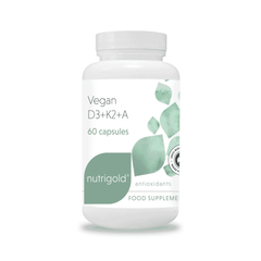 Nutrigold Vegan D3+K2+A 60s