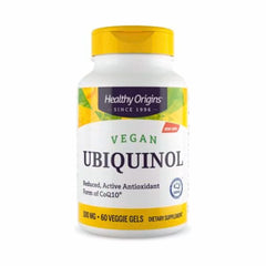 Vegan Ubiquinol 100mg -  60 Softgels | Healthy Origins