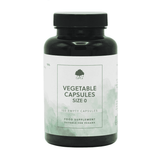 G&G Vitamins Vegetable Capsules Size 0 150 Empty Capsules