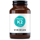 Viridian Vitamin K2 100ug 60's