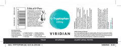 Viridian L-Tryptophan 220mg 30's
