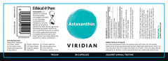 Viridian Astaxanthin 30s