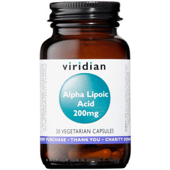 Viridian Alpha Lipoic Acid 200mg 30's