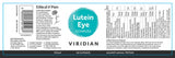 Viridian Lutein Eye Complex 60's