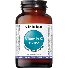 Viridian Vitamin C + Zinc 100g