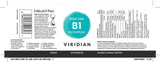 Viridian HIGH ONE B1 B-Complex 30's