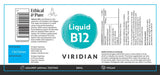 Viridian Liquid B12 50ml