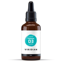 Viridian Liquid Vitamin D3 2000IU 50ml
