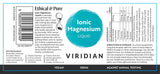 Viridian Ionic Magnesium Liquid 100ml