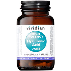 Viridian High Potency Hyaluronic Acid 200mg 30's