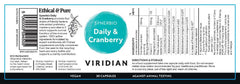 Viridian Synerbio Daily & Cranberry 30s
