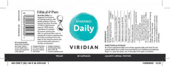 Viridian Synerbio Daily 30's