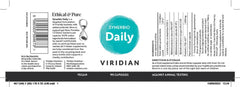 Viridian Synerbio Daily 90's