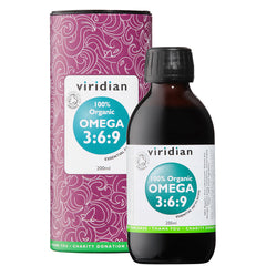 Viridian 100% Organic Omega 3:6:9 Oil 200ml
