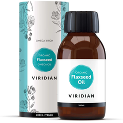 Viridian Organic Flaxseed Omega Oil 200ml