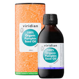 Viridian 100% Organic Pumpkin Seed Oil 200ml